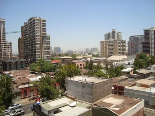 Cercano Metro Santa Isabel, Depto.con Vista Despejada Al Sur