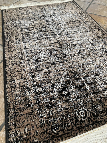 Tapete Pie De Cama, Seda Bambu, Thera Rugs Kian Zafiro