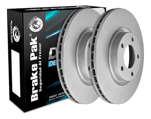 Discos De Freno Marca Brake Pak Para Mazda 3s Sport 2.3