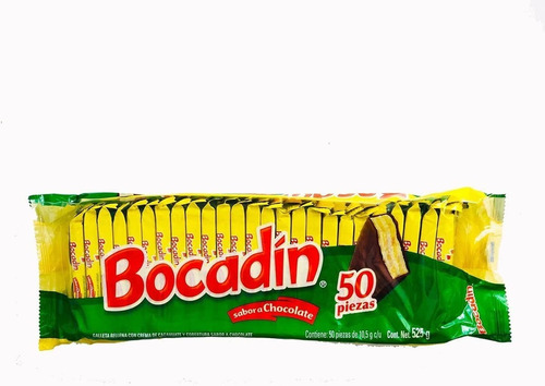 Bocadin Galleta 50 Piezas 