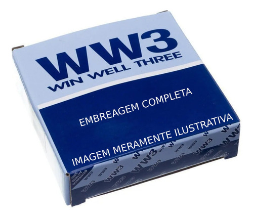 Embreagem Completa Ww3 Moto Honda Nx 400 Falcon Ano 2015