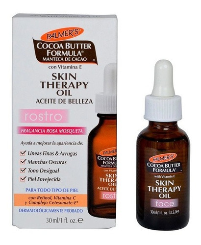 Skin Therapy Oil, Aceite De Belleza Facial,   Palmers 30 Ml.