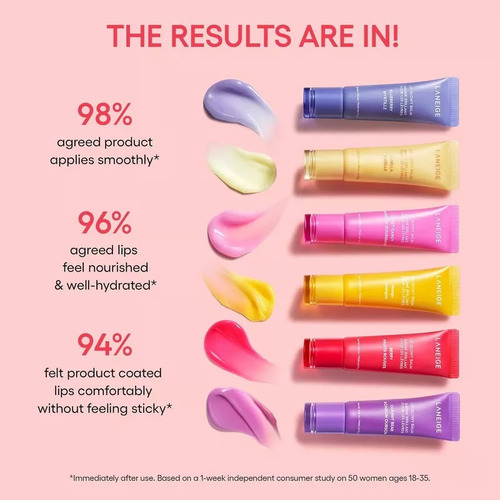 Laneige Lip Glowy Balm Bálsamo Labial Nuevo Original