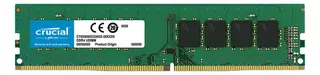 MEMORIA RAM COLOR VERDE 16GB 1 CRUCIAL CT16G4DFD832A