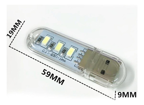 Lámpara De Lectura Usb De Ajdpoi Mini Lámpara Led De Led De