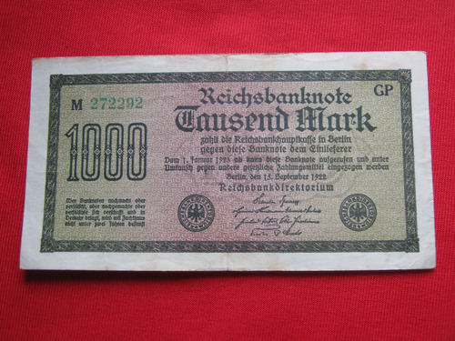 Alemania 1000 Marcos 1922