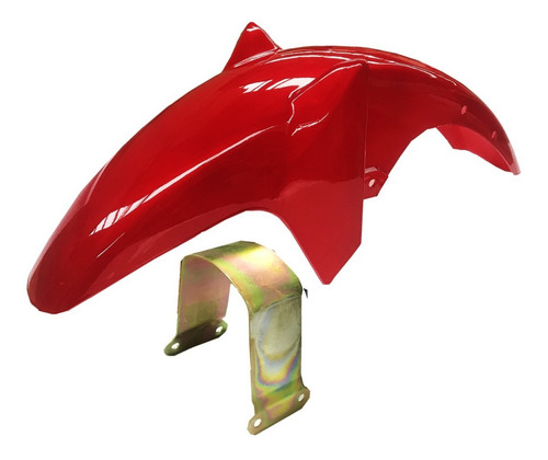 Salpicadera Delantera Yamaha Ybr 125 R Rojo C/soporte