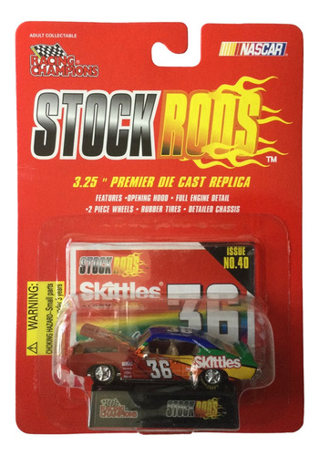 Racing Champions Stock Rods Nascar #36 Skittles Pontiac Gto