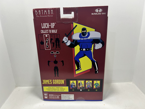 James Gordon Batman Animated Series Mcfarlane Dc Direct Figu (Usado)