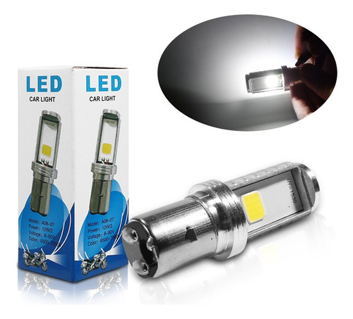 Foco Led Gl De Faro Para Moto Potente Luz Blanco