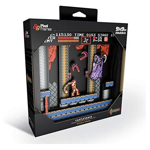 Arte Caja De Sombra De Castlevania Grim Reaper Nes Clas...