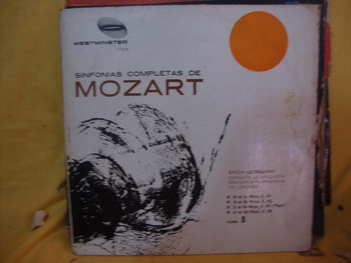 Portada Erich Leinsdorf Mozart Sinfonias Completas 8 P1