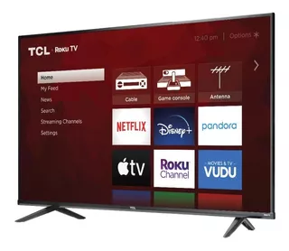 Tcl 55 Class 4-series 4k Uhd Hdr Roku Smart Tv 55s431