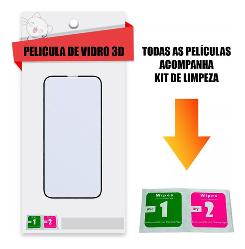 Capa Case + Película Para iPhone 16 16 Pro 16 Plus E Max