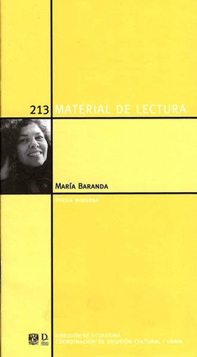María Baranda Poesía Moderna Material De Lectura