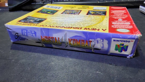 Jogo Nintendo N64 Mortal Kombat 4 (Usado)