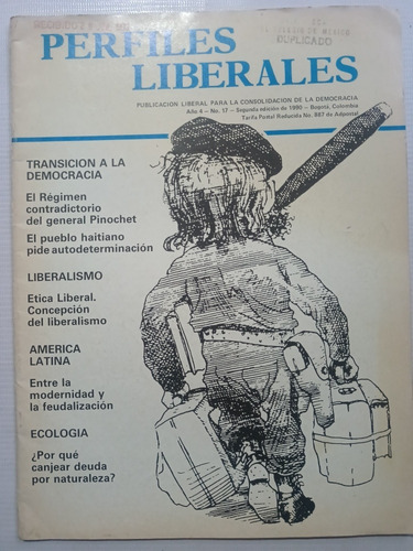 Revista Liberal Perfiles Liberales Año 1990 Pinochet Y Más 