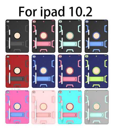 Funda Para Tableta De Silicona Con Portalápices,