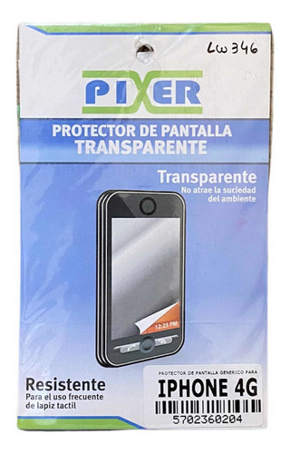 Film Protector Pantalla iPhone 4g Anti Huellas