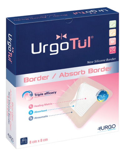 Urgotul Absorb Border   13cm X 13 Cm (1 Unidad)