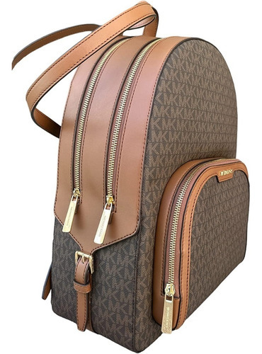 Mochila Michael Kors - Modelo Jaycee LG Backpack Brown