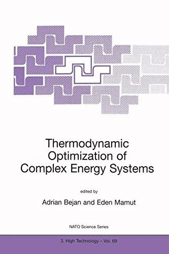 Libro Thermodynamic Optimization Of Complex Energy Systems