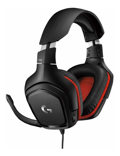 Audífonos Diadema Para Gaming - Negro/rojo Logitech G G233