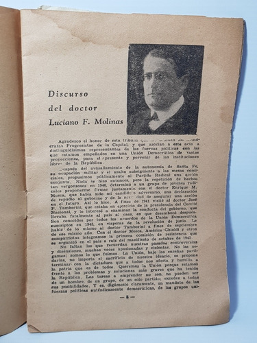 Partido Demócrata Progresista Volante + Discurso Mag 56836
