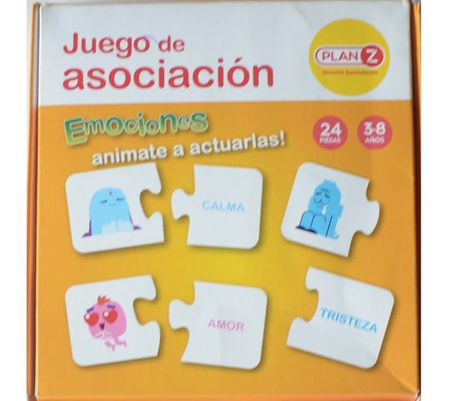  Juego De Mesa Asociación Emociones Infantil Didáctico Planz