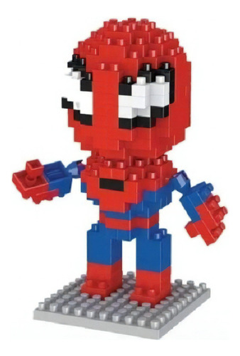 Spiderman Marvel Avengers End Game Mini Blocks Cantidad De Piezas 160