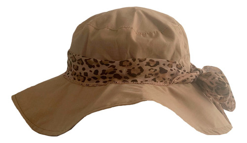 Gorro Sombrero Safari Cazadora Mujer Revesible