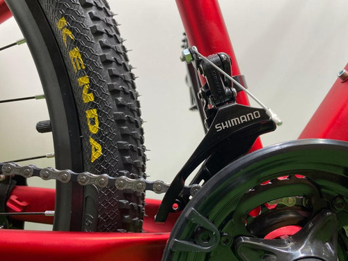 Bicicleta Aluminio Rojo Mtb Aro 27,5 Pegaso Bikes