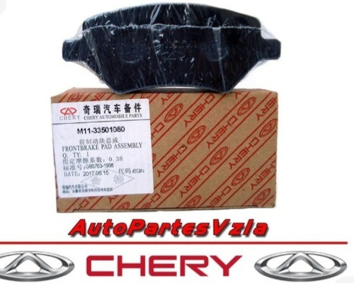 Pastillas De Freno Delanteras Chery Orinoco Original 