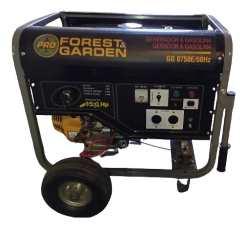 Generador Portátil Forest & Garden Pro Gg 8750/50hz 6.8 Kw