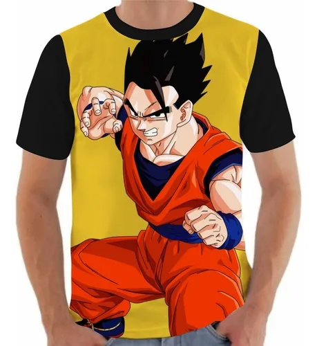 Camiseta Camisa Regata Dragon Ball Adulto Colorido Desenho