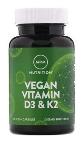 Vitamina Vegana D3 + K2 60 cápsulas veganas - Mmm