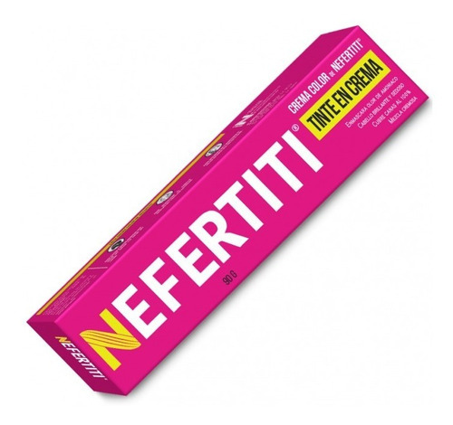 Tinte En Crema Profesional Nefertiti Tono 90gr Tono 5.0 Castaño Claro
