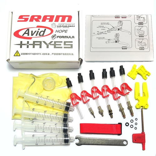 Kit Profesional Sangrado Sram/avid Hope Formula Etc