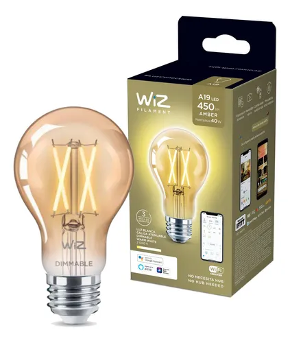 Bombillo Led Wiz Wifi 6w E26 X3 Unidade Luz Calida