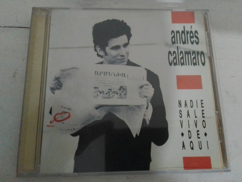 Cd Andres Calamaro  Nadie Sale Vivo De Aquí  (usado)