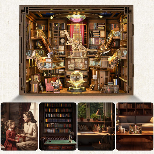Minicity Book Nook Kit Para Hacer TĂș Mismo Una Casa En Minia