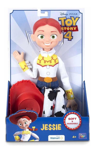 Imagen 1 de 5 de Toy Story 4 - Jessie De Peluche Con Sombrero - Original 34cm