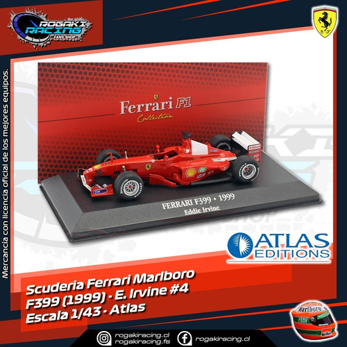 Ferrari F399 - Eddie Irvine #4 (1:43) - Formula 1