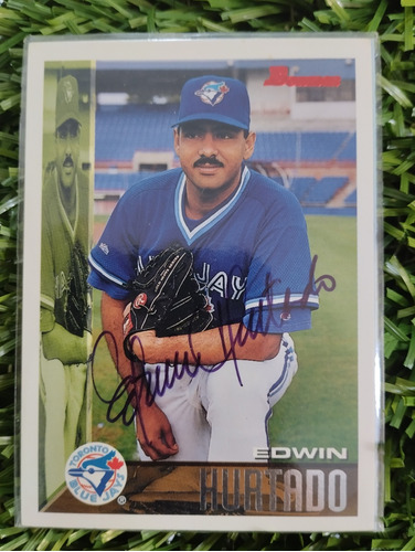 1994 Topps Edwin Hurtado #134 Autografiada 