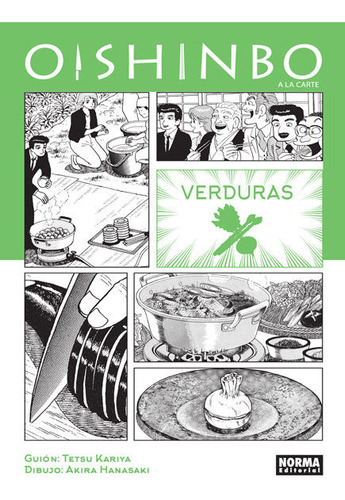 Oishinbo A La Carte 5 Verduras - Enoki,obata