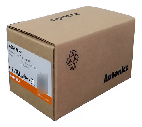 Timer Dual Análogo Autonics Ats8w-41, 24-240 Vdc, 100-240vac