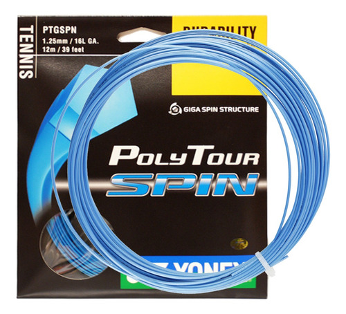 Corda Yonex Poly Tour Spin 1.25 - Set Individual