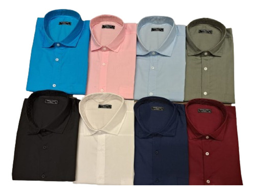 Camisas Manga Larga Hombre Talles Especiales Grandes 44-56