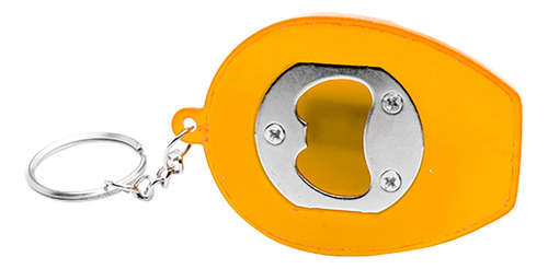 Paquete De 10 Llaveros De Plástico En Forma De Casco Con Luz Color Amarillo