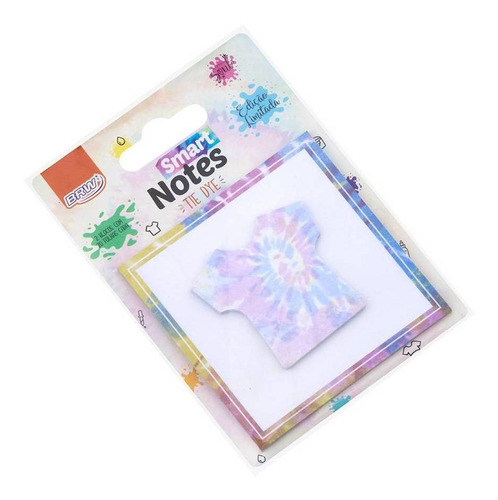Bloco Smart Notes Layers Tie Dye 20fls Brw